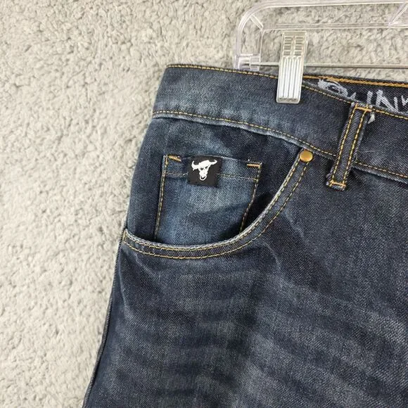 Run With The Bulls Speed Strength Jeans Made With Kevlar Riding Men's Sz 36x32